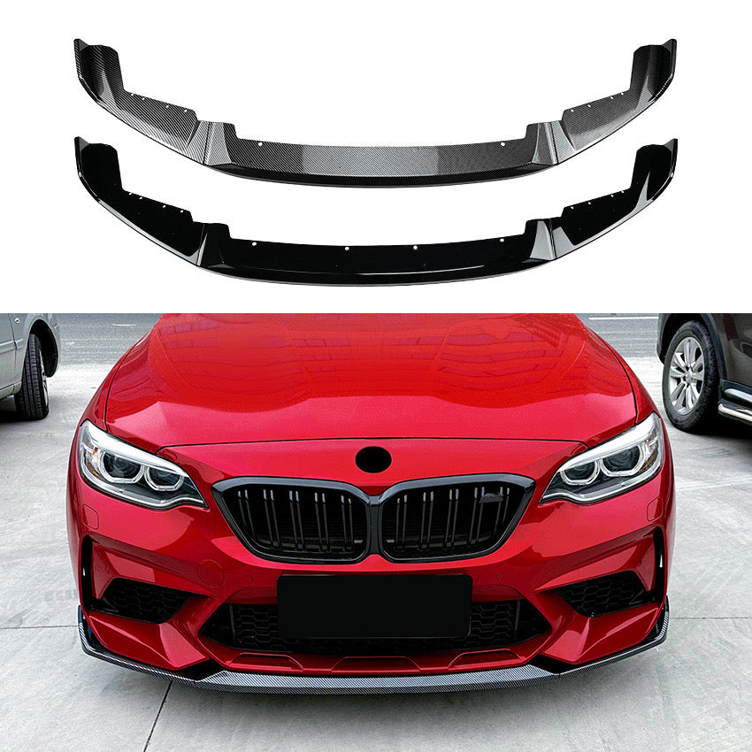 M2 F87 3 piece front lip