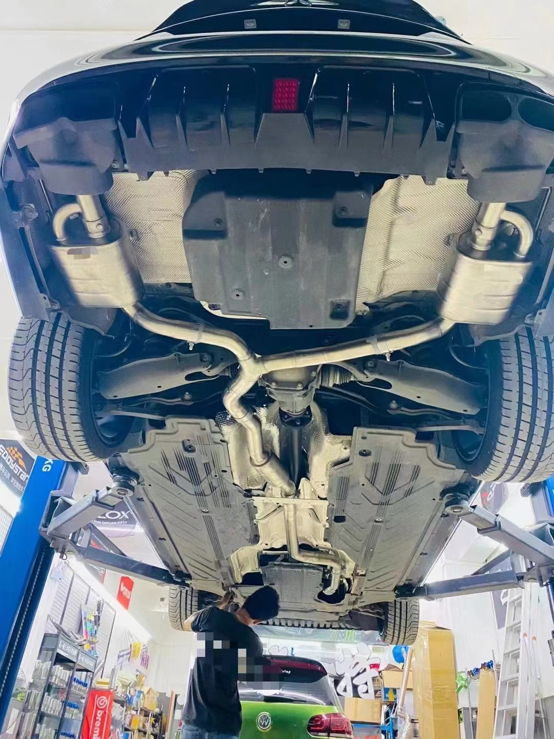 W205 C300/C260/C200 CW Performance exhaust system