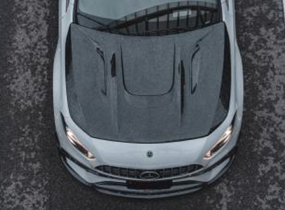 A45 W177 carbon bonnet