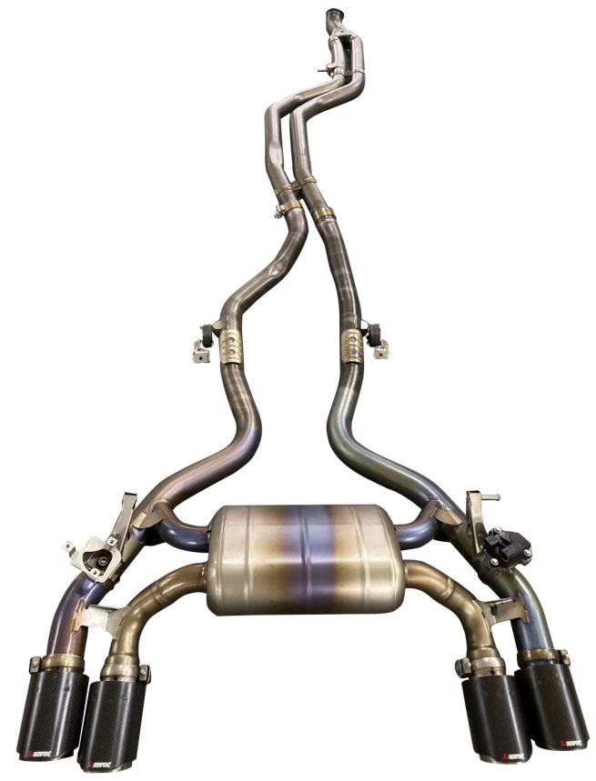 CW Performance M2 F87 exhaust system