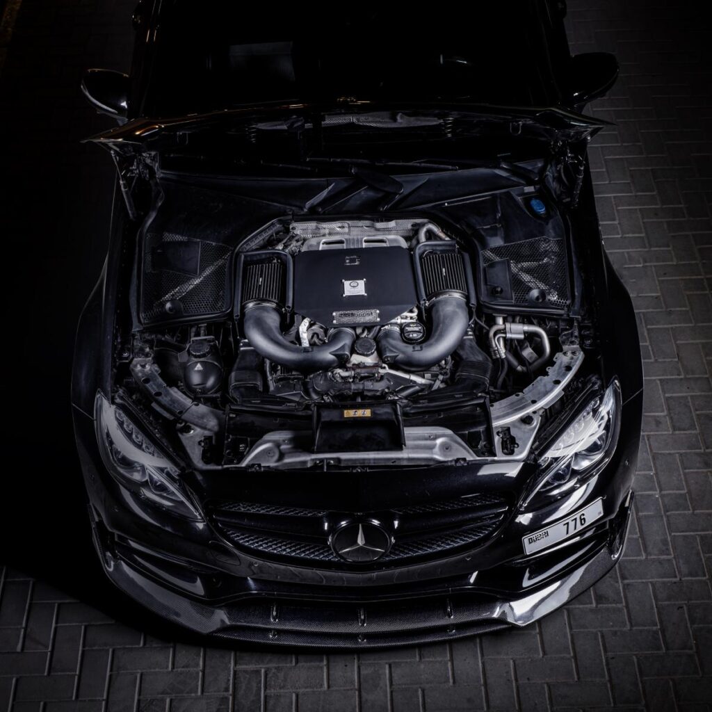 Black Boost Mercedes AMG C63(S) M177 (W205/C205) Air Intake Gen 2