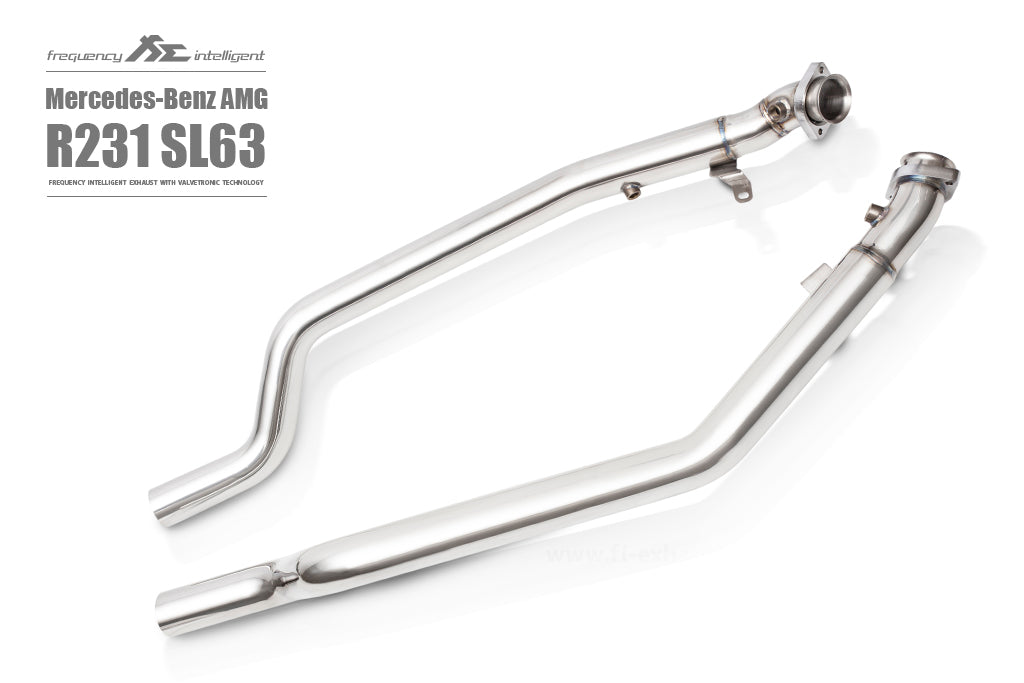 FI Exhaust SL63 AMG Catless Downpipe