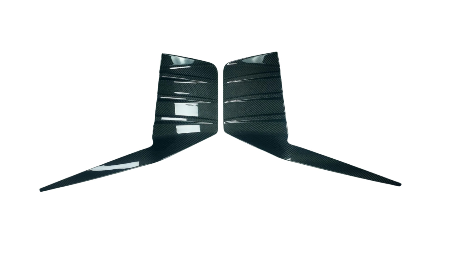 BMW M2 G87 dry carbon side wind knife