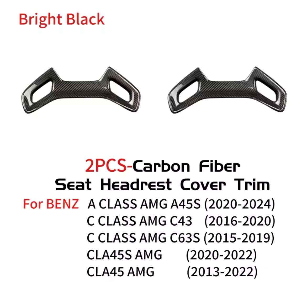 AMG Bucket Seat Carbon Trim