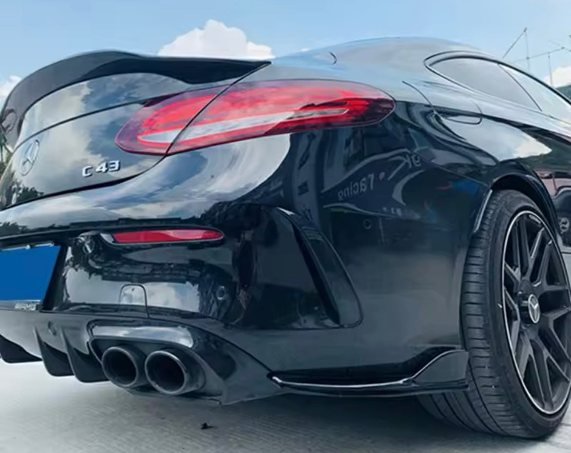 C63 Coupe Rear Side Splitters