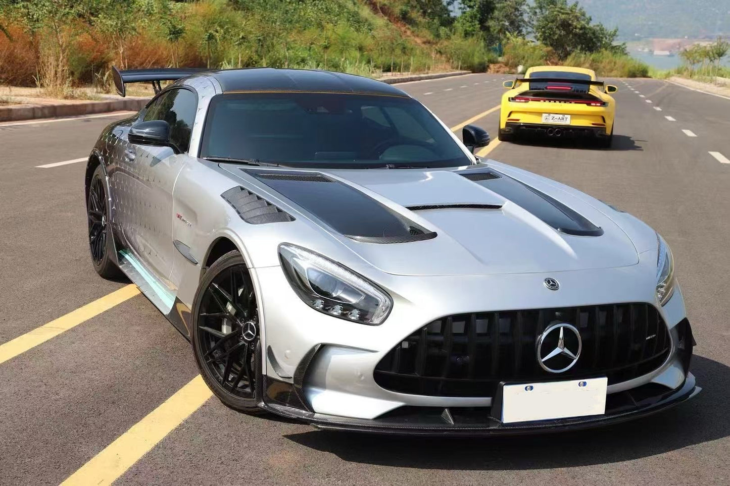 AMG GTS/C/R black series kit