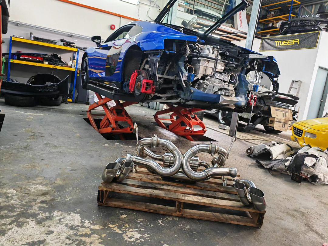 Tneer Audi R8 MK 2.5 exhaust
