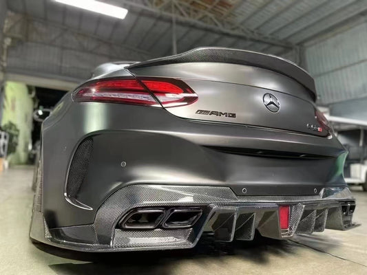 C63/s W205 coupe rear bumper