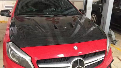 A45S AMG W176 carbon hood
