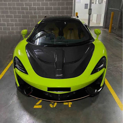 Mclaren 600LT dry carbon hood