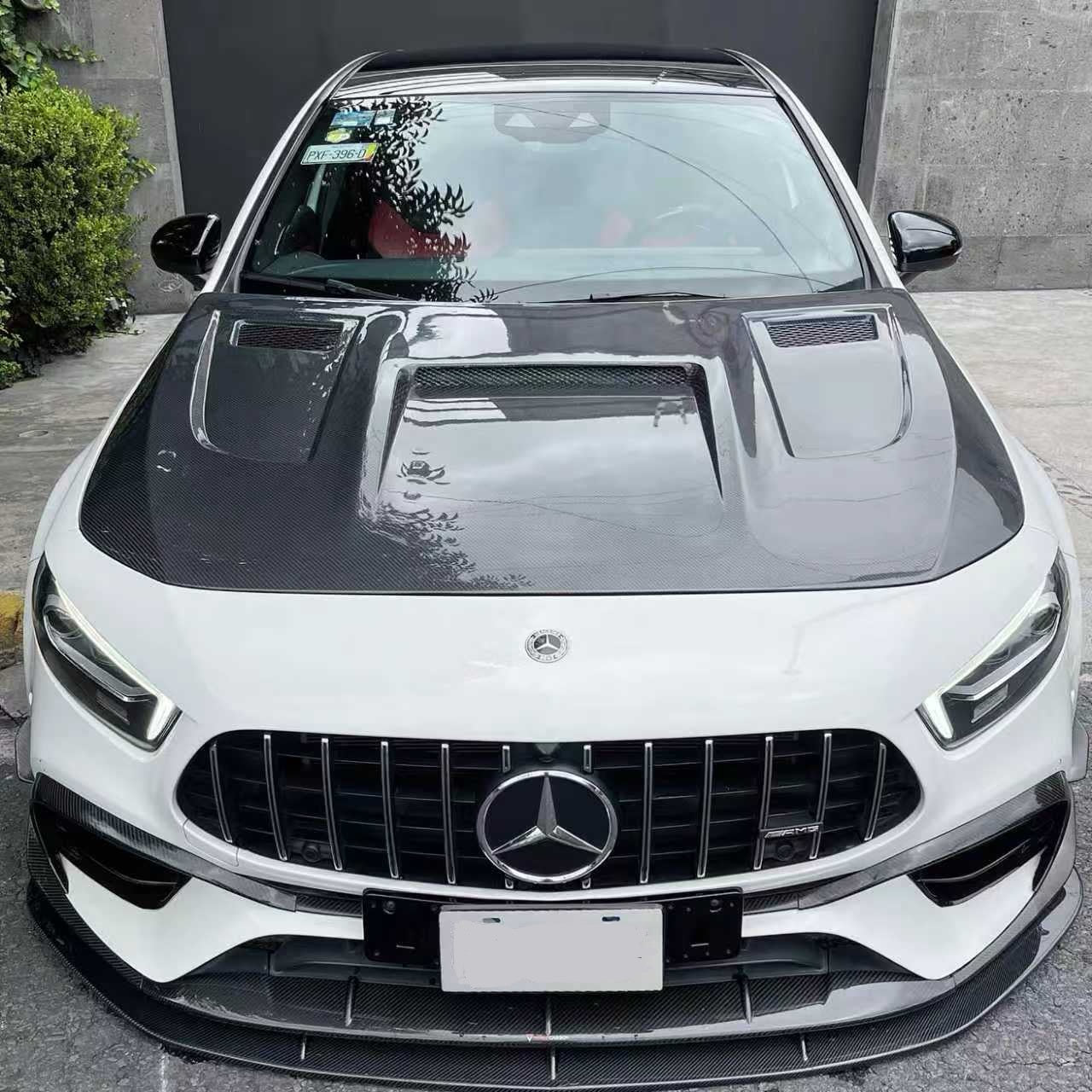 A45/S AMG W177 carbon hood