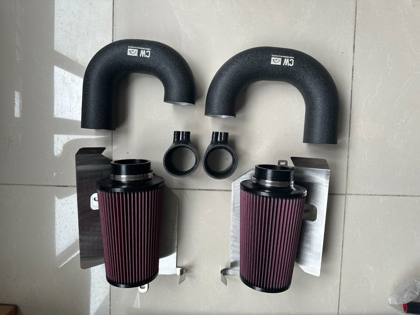 C63/S w205 GLC63 aluminium air intake