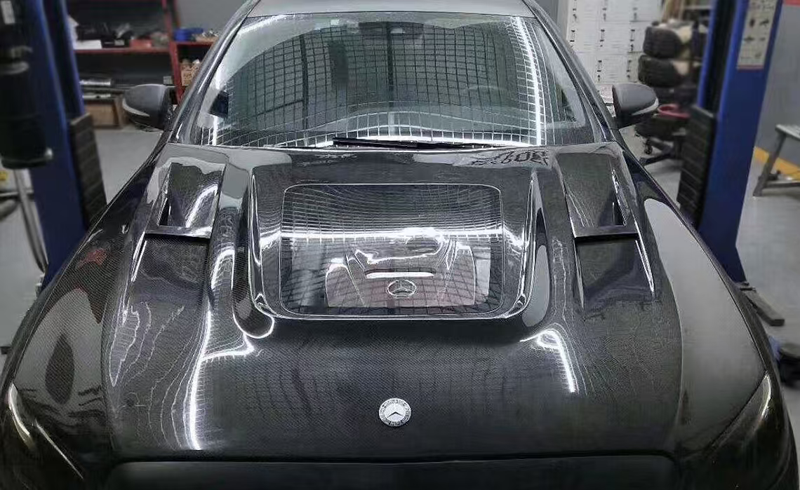 E43 AMG W213 Carbon hood