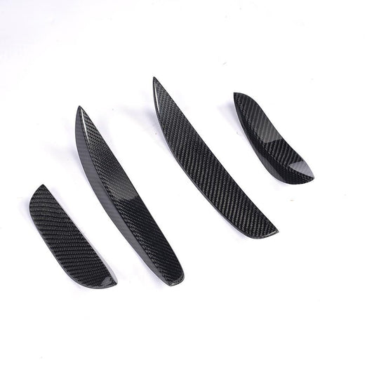 C63/S AMG W205 carbon front bumper canards