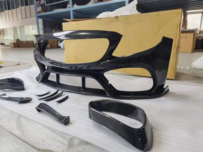 C63 AMG W205 coupe carbon bumpers