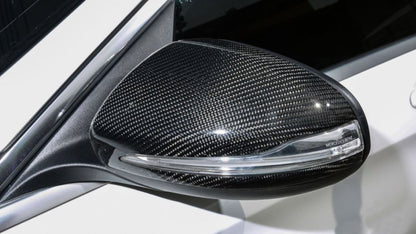 C63 W205 Carbon mirror caps