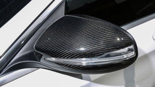C63 W205 Carbon mirror caps