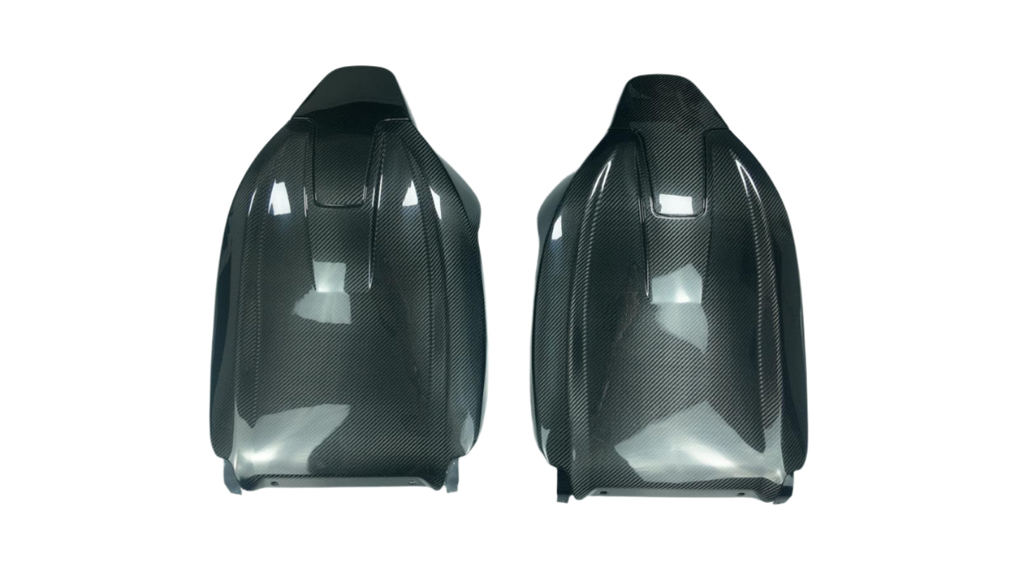 BMW M3 G80 dry carbon rear seat covers