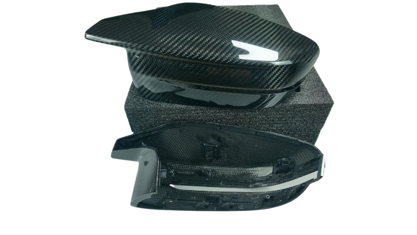 BMW M2 M3 M4 G8X dry carbon mirror housing