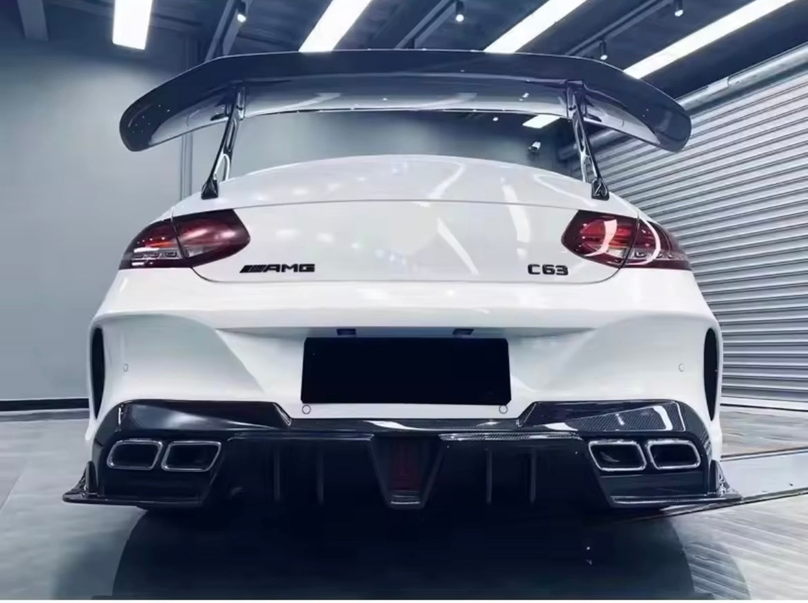 C63 Coupe Boot Spoiler