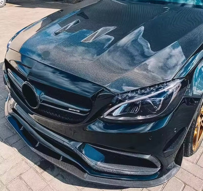 C63 carbon Hood