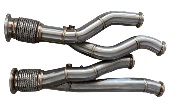 CW Performance Lamborghini aventador downpipes – CW Performance Parts