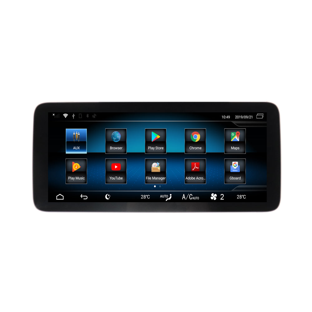 Android screen W205 5.0 NTG