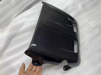 C63 AMG dry carbon turbo cover