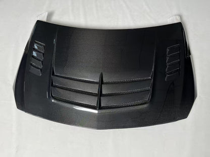 A45 AMG W176 carbon hood VRS style