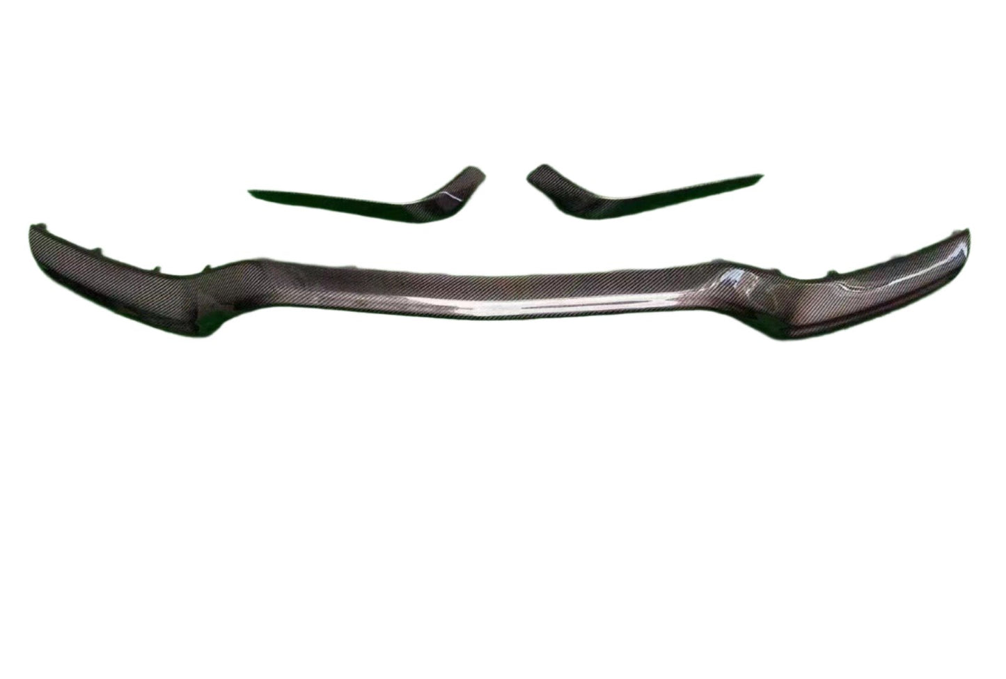 C63 Carbon Upper Lip + Fog Light Covers