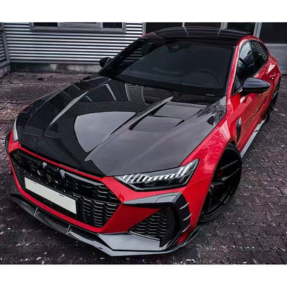 RS7 C8 dry carbon hood