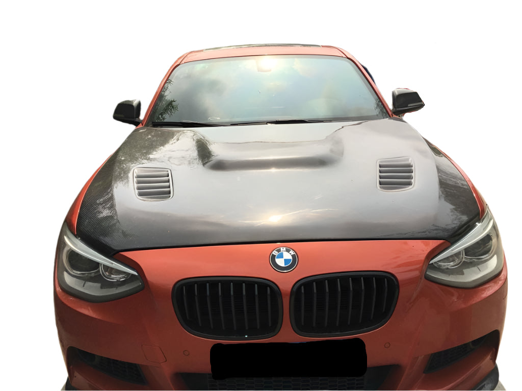 BMW F20 M140i bonnet
